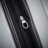 Samsonite Winfield 3 DLX Spinner 56/20 Carry-On, Silver (120752-1776) with Deco Gear 10 Piece Luggage Accessory Ultimate Travel Bundle