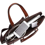 Numinous London SMART Leather City Bag 3501 (Brown)