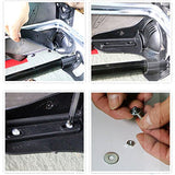 Super Ma Replacement Luggage Wheel Siutcase Repair 360 Spinner Mute Wheels Superw041(Couple) (041