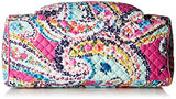 Vera Bradley Iconic Compact Weekender Travel Bag-Signature, Wildflower Paisley