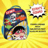 Ryan’s World Backpack for Boys & Girls, Ryan School Bookbag, 16 Inch