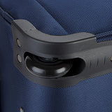 Travelers Polo & Racquet Club Rafael 15 Inch Softside Underseater With Usb Port, Navy