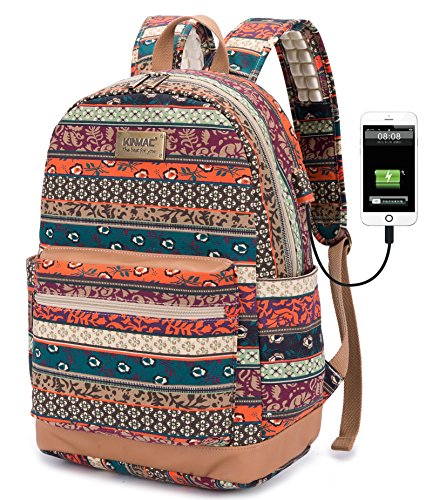 Travel Backpack Boho Backpack Amazon Shop Kinmac Bohemian Water