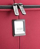 Titan Nonstop Medium Lightweight Spinner Expandable Suitcase 27" (Red)