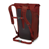 Osprey Packs Transporter Roll Top Laptop Backpack, Ruffian Red