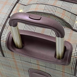 London Fog Knightsbridge 4-Pc Set (Brown Glen Plaid)