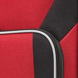 American Tourister Fieldbrook Xlt 4Pc Set (Bb/Wh Dfl/21/25 Upright), Red/Black