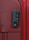 Dejuno The Legacy Softside Ltwt Spinner Upright, Burgundy