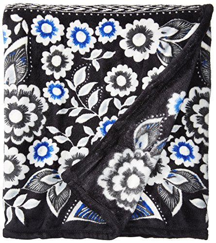 Vera Bradley Women'S Throw Blanket, Snow Lotus
