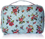 Vera Bradley Iconic Large Blush & Brush Case, Signature Cotton, Water Bouquet