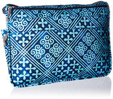 Laptop Messenger Cotton Messenger Bag, Cuban Tiles, One Size