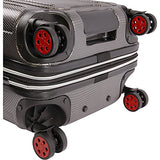 Original Penguin Luggage Crest 29" Hardside Check In Spinner, Charcoal