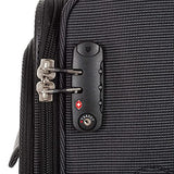 Cloe Checked Large 28 inch Luggage with 360º-spinner wheels in Black Color