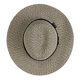 Wallaroo Womens Josie Sun Hat - Lightweight and Breathable Sun Hat - UPF 50+ (Mixed Black)