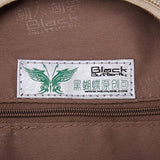 Black Butterfly Outdoor Shoulder Chest Pack Crossbody Bag For Women Girlstravel Daypack,L