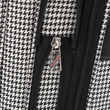 London Fog Cambridge 25 Inch Expandable, Black/White