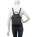 The Sak Loyola Crochet Mini Convertible Backpack, urban static