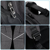 Kaka Laptop Backpack Night Light Reflective Water Resistant And Durable Bag Anti Theft Backpack