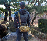 Crossbody Shoulder Hand Duffel Bag For Fishing, Campping, Leisure, Hiking, Traveling