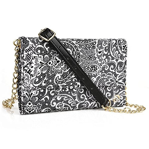 Lg G3 Screen , Lg V10 Phone Holder Crossbody Purse W/ Credit Card Slots & Quick Cash Slot