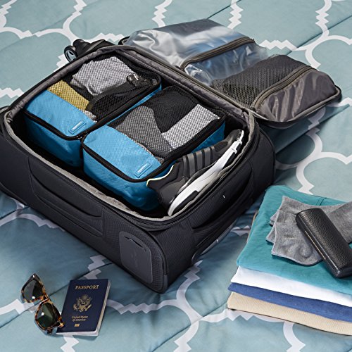 Shop Amazonbasics Small Packing Cubes - 4 Pie – Luggage Factory