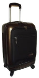 Numinous London 20" Carry-on 4 Wheel Spinner Smart Luggage Gold Brush