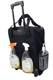BoardingBlue Housekeeping Cleaning Rolling Tool Bag Bonus Lunchcase
