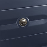 Delsey Luggage Comete 2.0 Carry-On & Large Checked 2 Piece Luggage Set, Anthracite