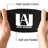 My Hero Academia Bag Gift Set - 1 My Hero Academia Drawstring Bag, 2 Face Masks, 12 Sheet Stickers, 4 Button Pins, 1 Keychain, 1 Phone Ring Holder for Anime My Hero Academia Fans