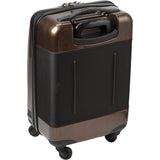 Numinous London 20" Carry-on 4 Wheel Spinner Smart Luggage Gold Brush