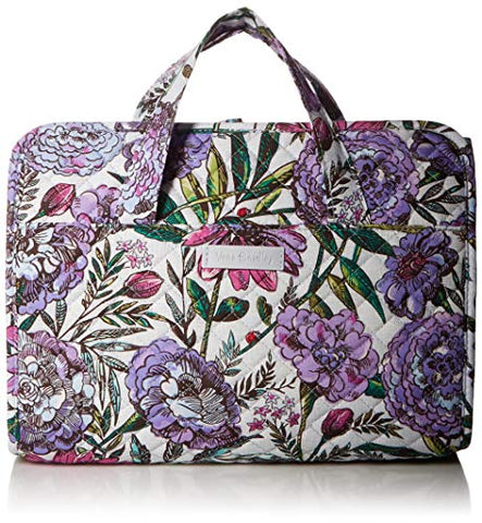 Vera Bradley Iconic Hanging Travel Organizer, Signature Cotton, Lavender Meadow
