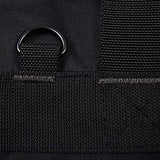 K-Cliffs Tactical Range Duffel Military Molle Gear Travel Sports Gym Bag Lockable Zippers with US Flag Patch 30 Inch Large Black