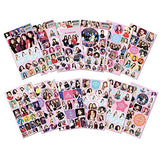 Blackpink Gifts Set For Blink - 1 Blackpink Darwstring Bag Backpack, 12 Blackpink Stickers, 1 Blackpink Lanyard, 4 Button Pins, 1 Phone Finger Ring Stand, 1 Keychain, 1 Tattoo Sticker