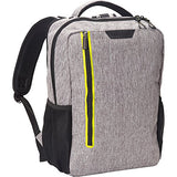 Kenneth Cole Reaction Heathered Polyester 15.6" (RFID) Laptop Backpack Navy W/Gray Pop, One Size