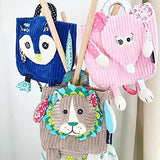 Globe Trotoys Deglingos Backpack, Aligatos the Alligator