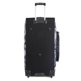 Ecko Unltd. Men's United 32" Large Rolling Duffel Bag, Camo/Red/Blue One Size