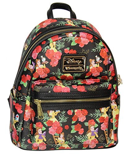 Loungefly X Disney Belle Roses Mini Backpack