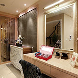 Portable Travel Jewelry Box Case Organizer Holder With Mirror Used To Storage Ring Earring Necklace