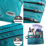 Travel Wallet Passport Holder Traveling Pouch - Store Cash Passport Credit Cards (8.7" x 7.3" x