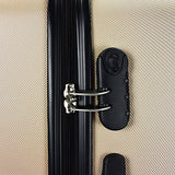 Elite Luggage Elite 3-Piece Spinner Luggage Set, Champagne