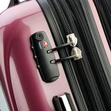 Delsey Luggage Helium Aero International Carry On Expandable Spinner Trolley, Peony