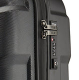 Titan Luggage & Travel Gear X2 International Carry on 20'' hardside Spinner Luggage, black