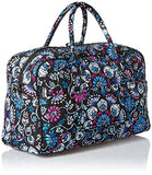 Vera Bradley womens Iconic Compact Weekender Travel Bag, Signature Cotton, Bramble, One Size