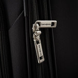 Samsonite Advena Expandable Softside Checked Luggage With Spinner Wheels, 25 Inch, Black