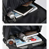 Augur Travel Gear Backpack Travel Bags Rucksack Backpacks Hiking Bags (Black)