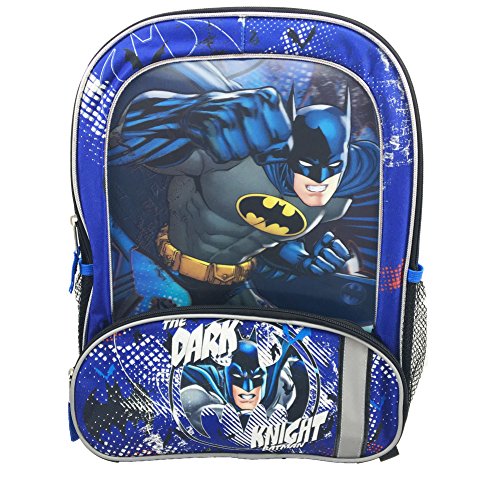 batman backpack jansport Fast Forward and Lunch Bag Set for Boys School Bundle, More | Insulated Lunch Bag & 16in Large Durable Batman Bookbag Plus Water Bottle, Stickers, More This backpack features a roomy main compartment Wwe Lunch Box In Boys'