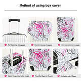 Dofover Luggage Cover Protector Elastic Spandex Travel Suitcase Protective Cover