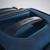 Samsonite Flexis Expandable Softside Carry On Luggage With Spinner Wheels, 19 Inch, Carbon Blue
