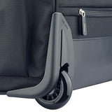 Delsey Luggage Ez Pack 2 Wheeled Underseater, Black