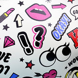 Creative Cosmetic Bags Portable Leather Clutch Purse Travel Toiletry Pouch